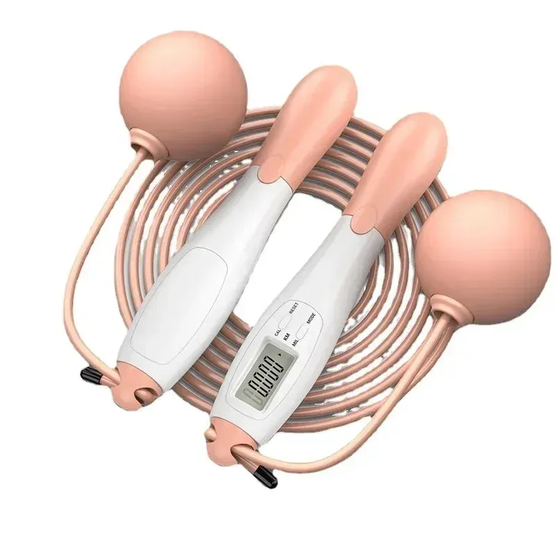 OB Counting Jump Rope Ball Steel PVC Skipping Rope