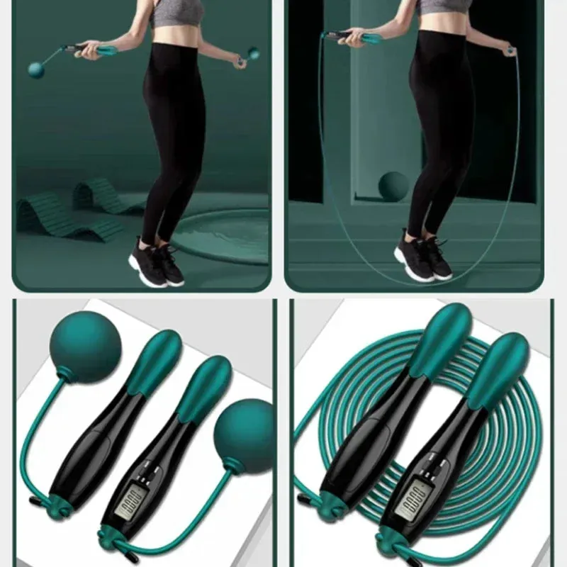 OB Counting Jump Rope Ball Steel PVC Skipping Rope