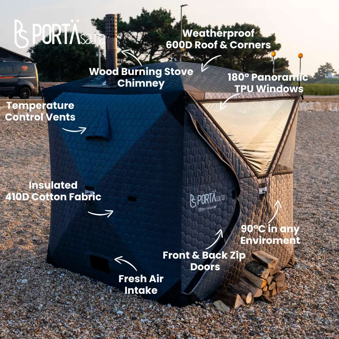 PortaSauna HEX - 4 Person Portable Sauna