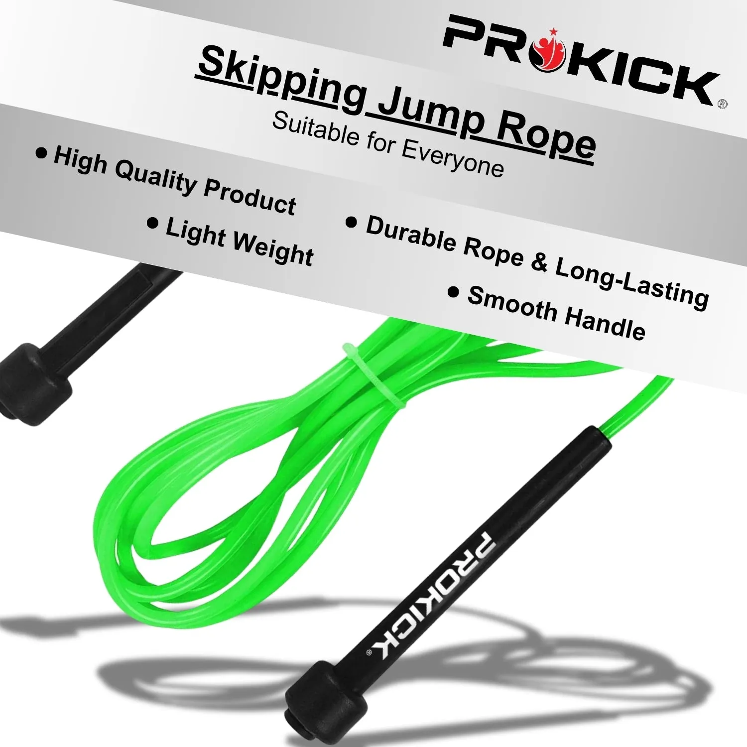 Prokick Skipping Jump Rope (Assorted Color)