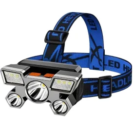 Rechargeable LED Headlamp For Outdoor Adventures - Bright, Long-Lasting, And Convenient