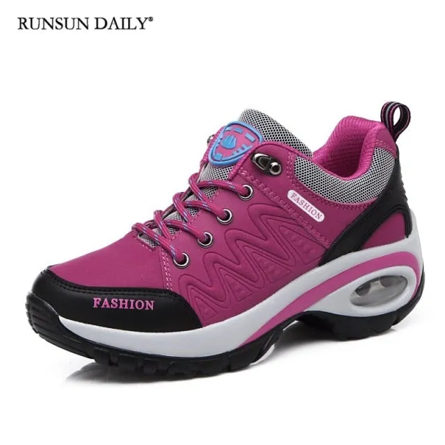 Sneakers Women's Air Cushion Athletic Running Shoes Walking  Sport