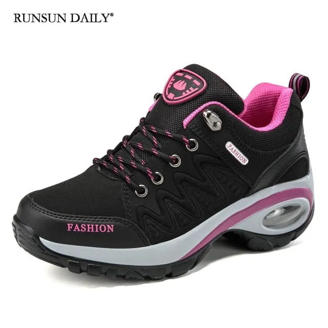 Sneakers Women's Air Cushion Athletic Running Shoes Walking  Sport