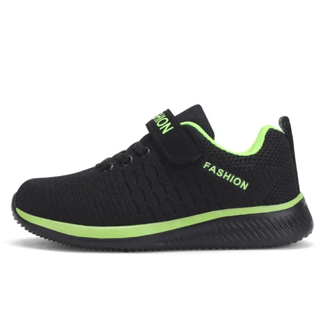 Spring Children Breathable Mesh Sneakers Sports Running Tennis Shoes