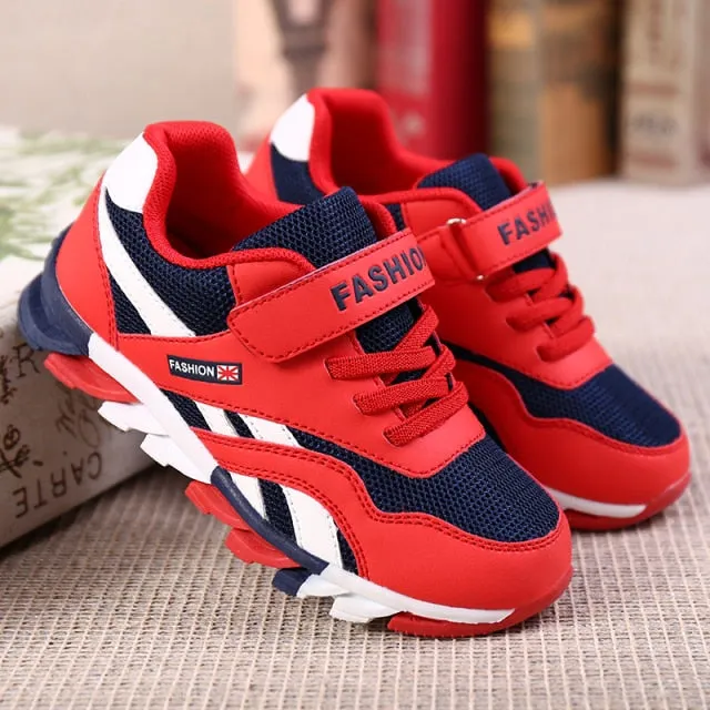 Spring Children Breathable Mesh Sneakers Sports Running Tennis Shoes