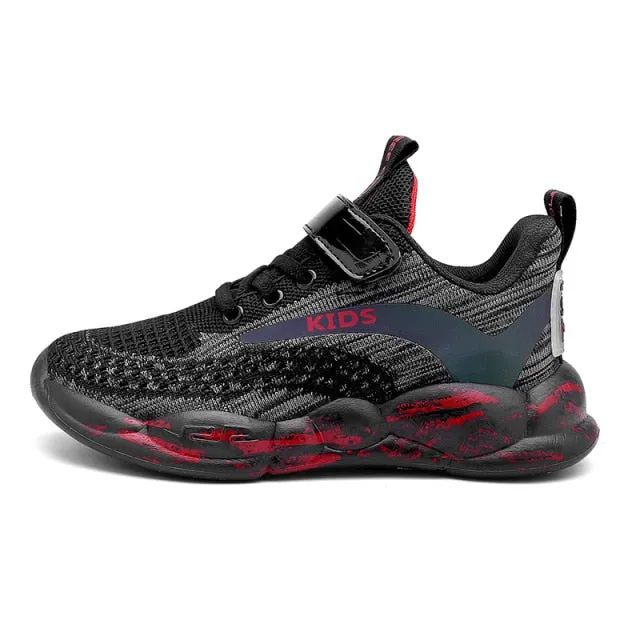 Spring Children Breathable Mesh Sneakers Sports Running Tennis Shoes