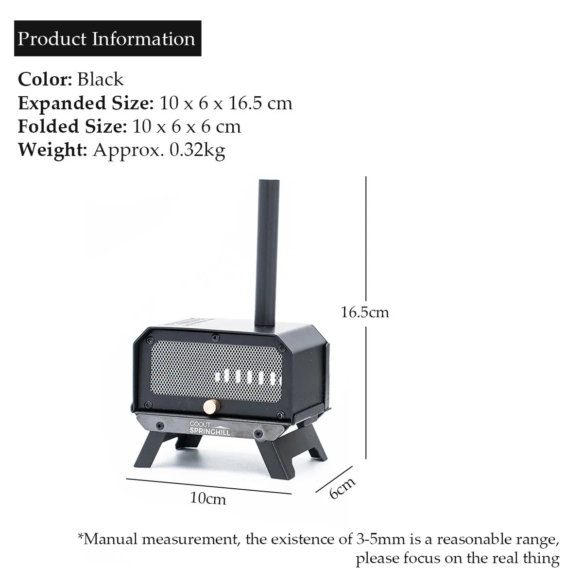 Springhill Mini Incense Stove
