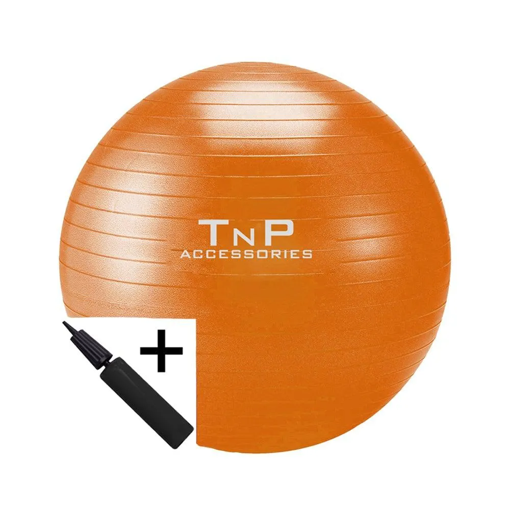 TnP Accessories 65cm Exercise Yoga Swiss Ball   Pump