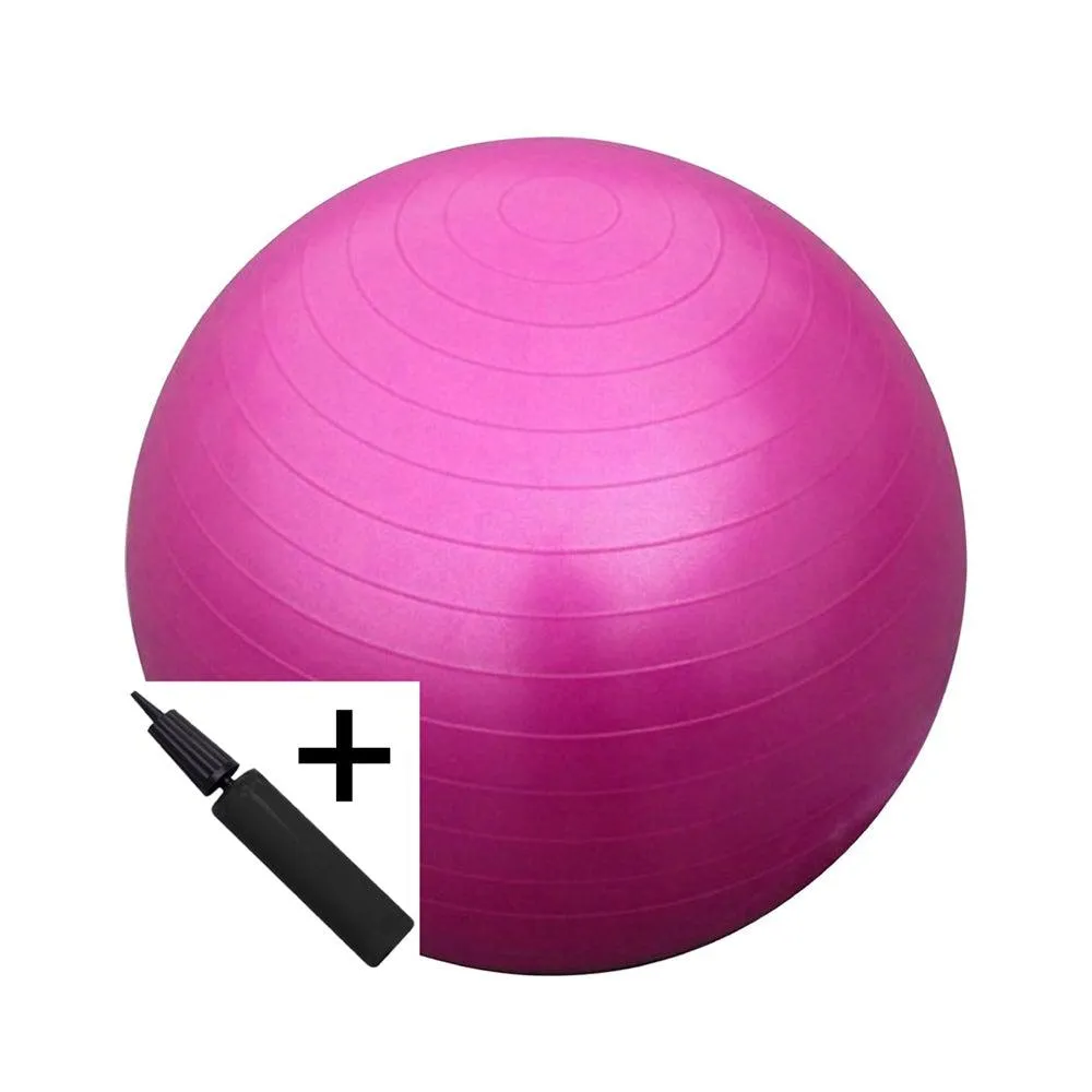 TnP Accessories 65cm Exercise Yoga Swiss Ball   Pump