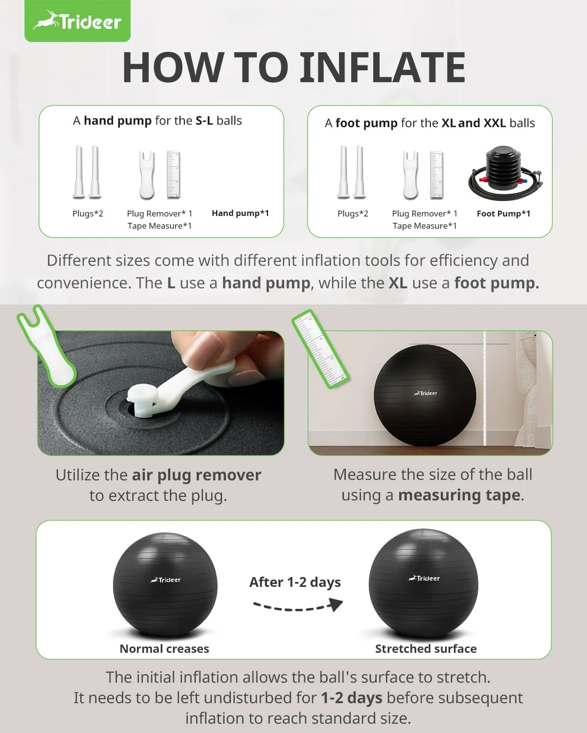 Trideer: Ball Chair with Base