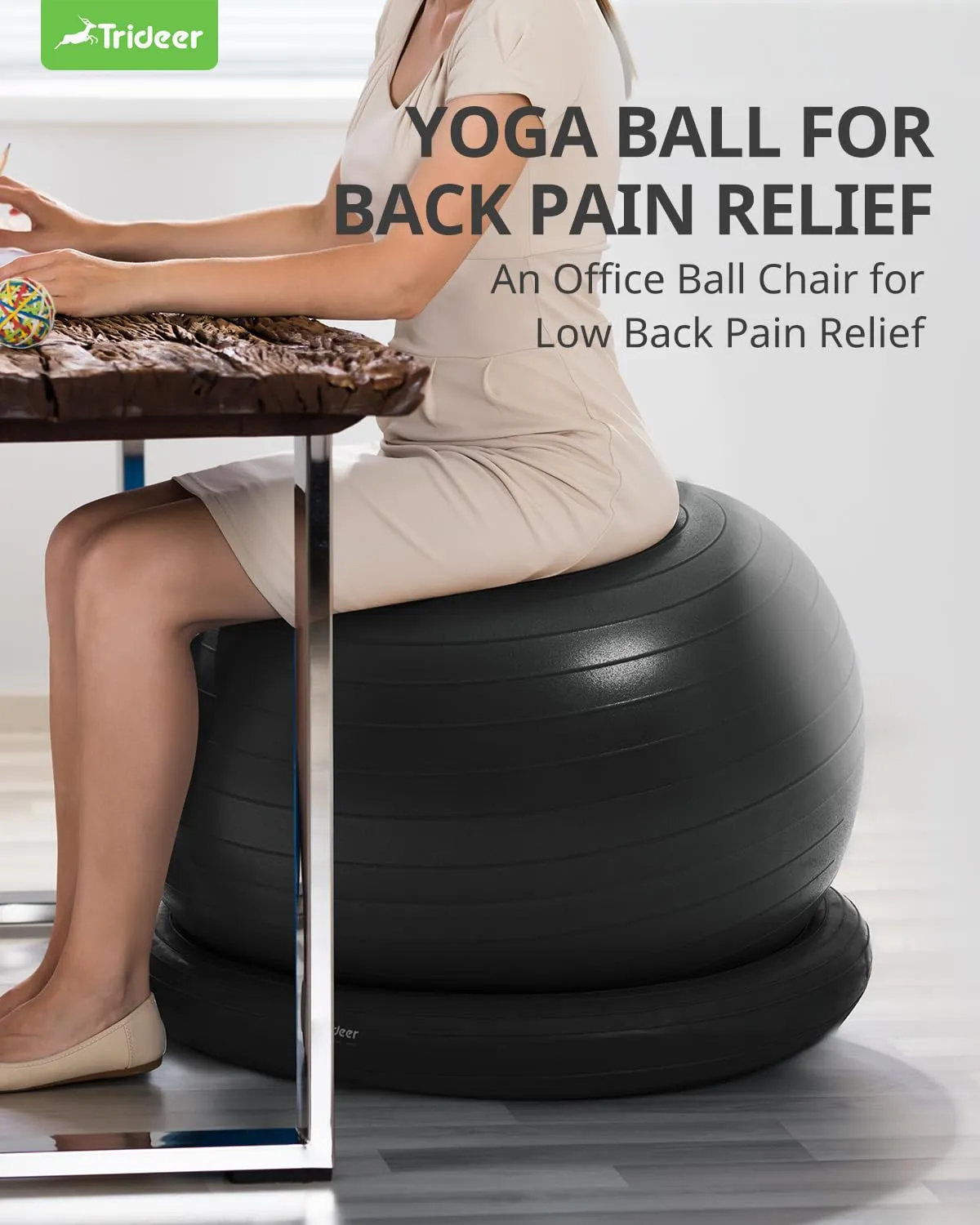 Trideer: Ball Chair with Base