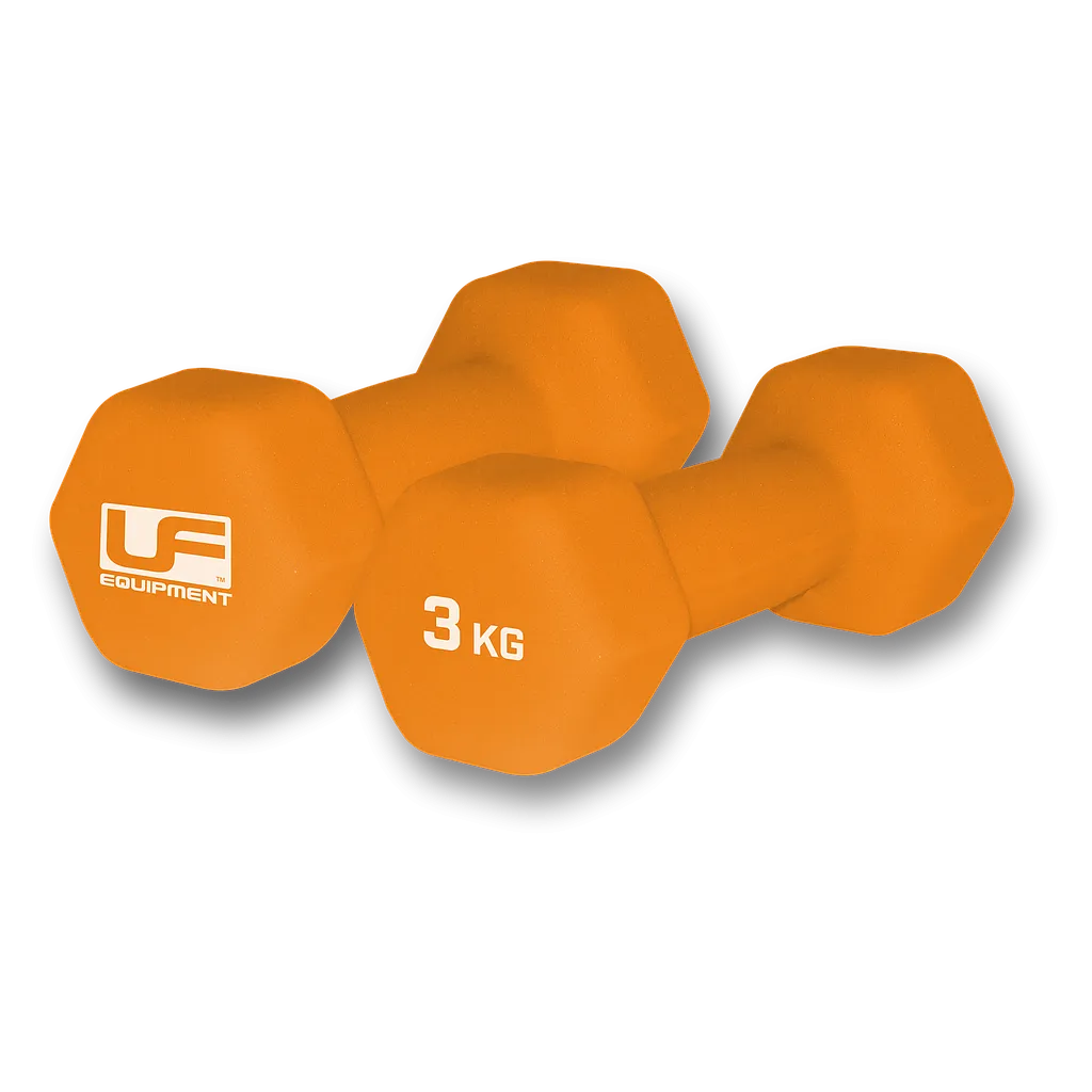 UFE Hex Dumbbells 3kg