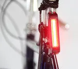 USB Rechargeable Carbon LED Bike Tail Light