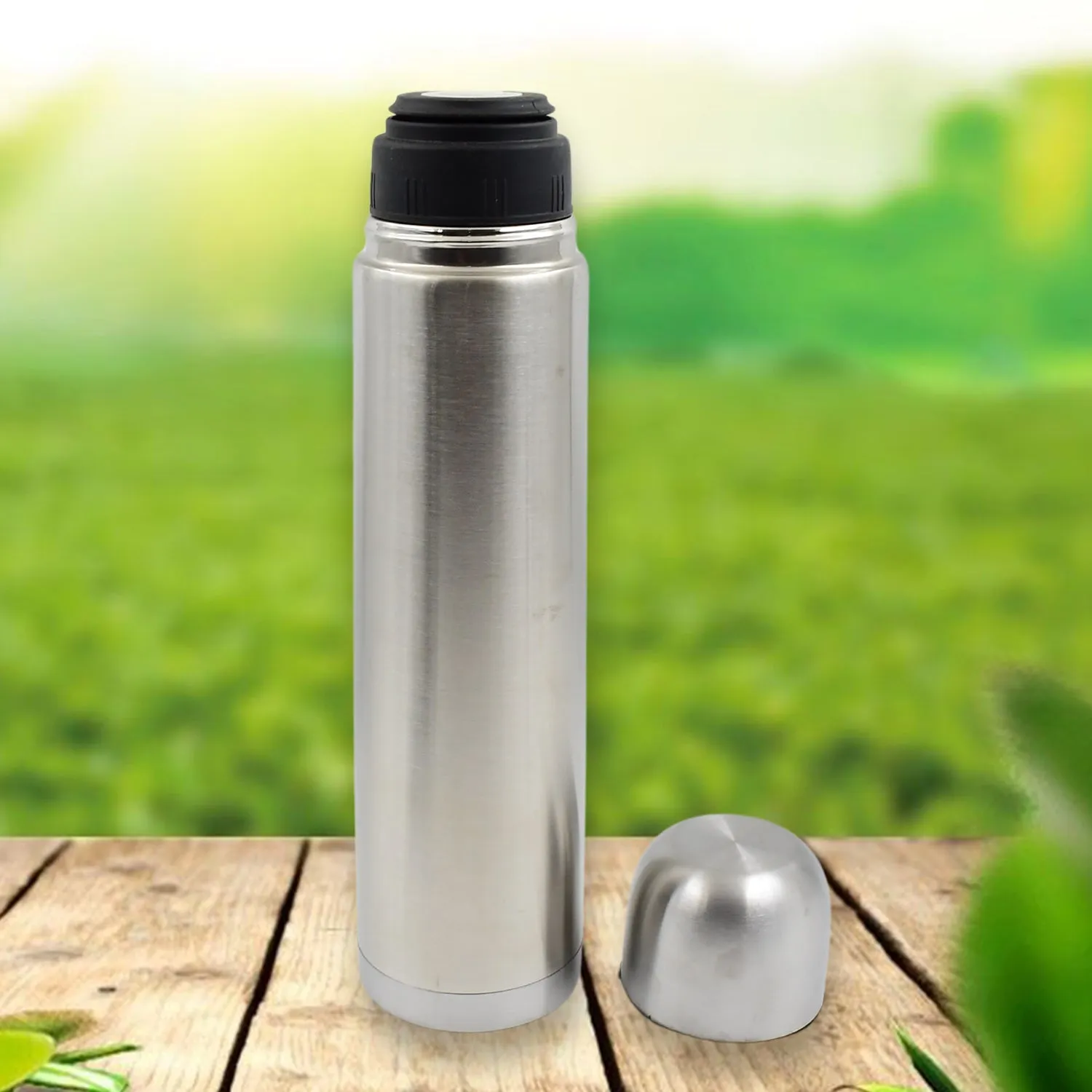 Vacuum Flask Hot & Cold Water Bottle With Lid (1000ml)