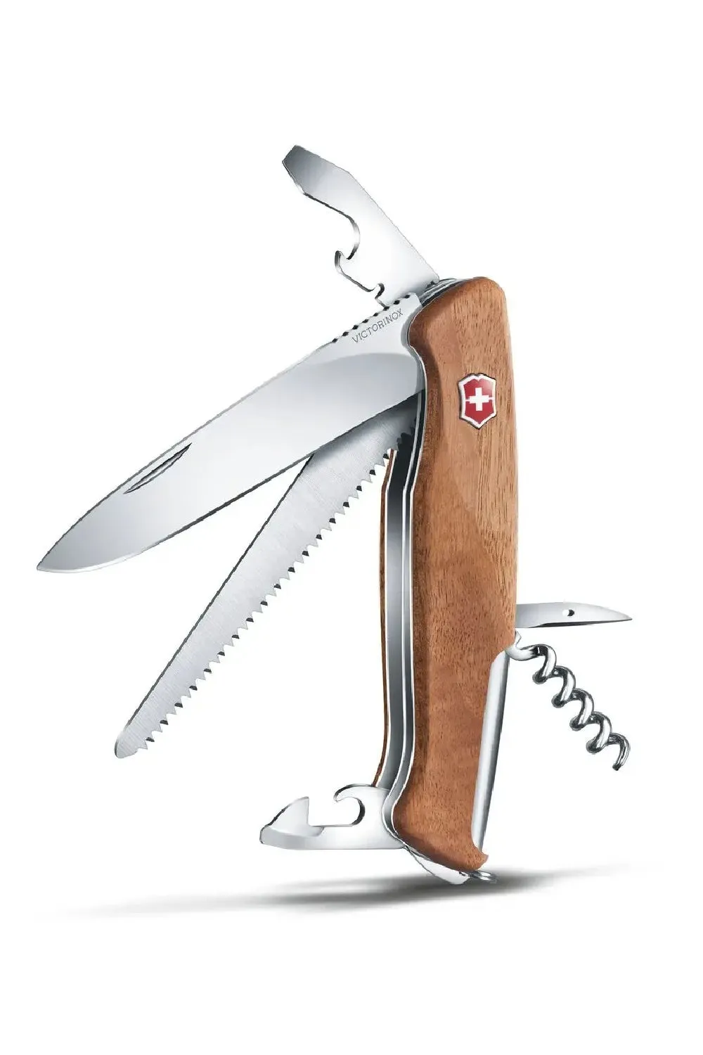 Victorinox Ranger 55 Wood Swiss Army Pocket Knife