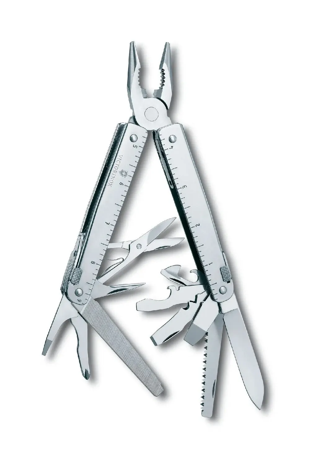 Victorinox Swiss X Robust Multi-Tool with Leather Pouch