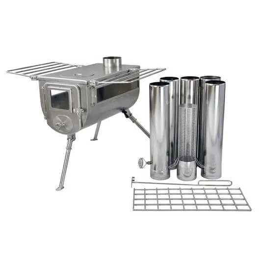 Woodlander Double View 1G L-sized Cook Camping Stove by Winnerwell