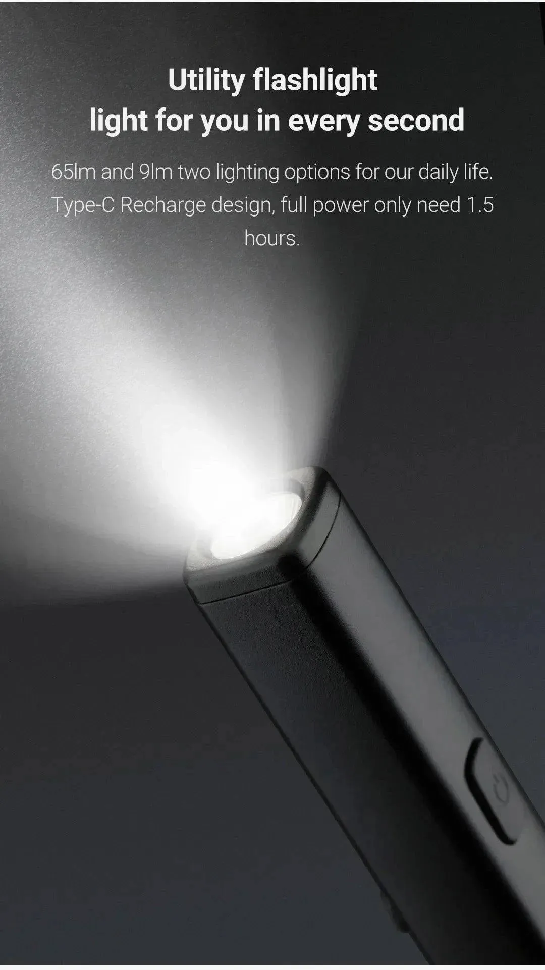 Xiaomi NexTool Mini Multi Tool Pocket Knife Scissors Pen Tools N1 Portable Outdoors USB Rechargeable IPX4 Waterproof Flashlight
