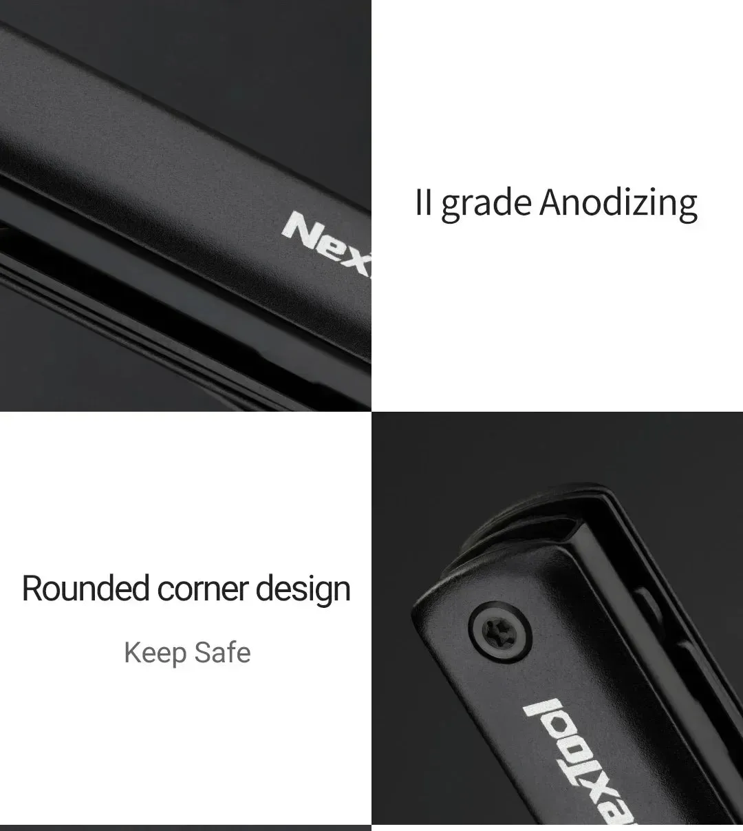 Xiaomi NexTool Mini Multi Tool Pocket Knife Scissors Pen Tools N1 Portable Outdoors USB Rechargeable IPX4 Waterproof Flashlight