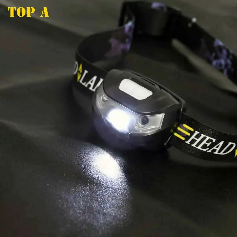 XPE Powerfull Headlamp Rechargeable LED Headlight Body Motion Sensor Flashlight Camping Torch Light With USB Flash Lamp Lantern