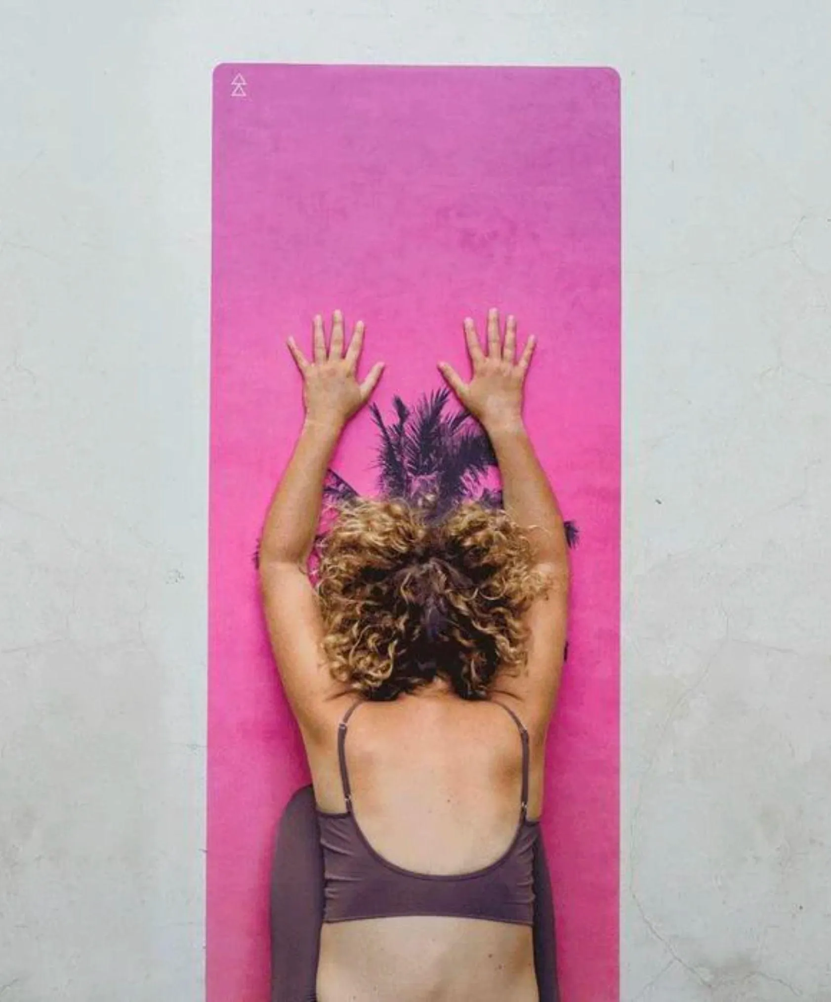 YDL Combo Yoga Mat - 2-in-1 (Mat   Towel) - Best For Hot Practices