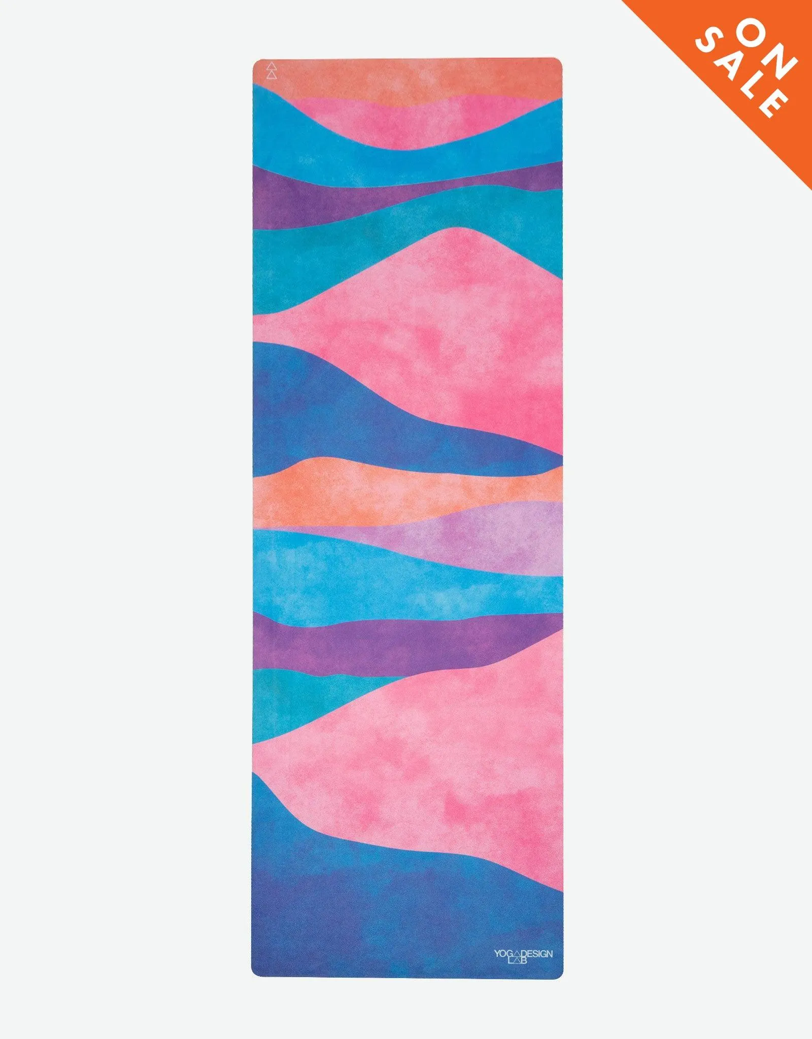 YDL Combo Yoga Mat - 2-in-1 (Mat   Towel) - Best For Hot Practices