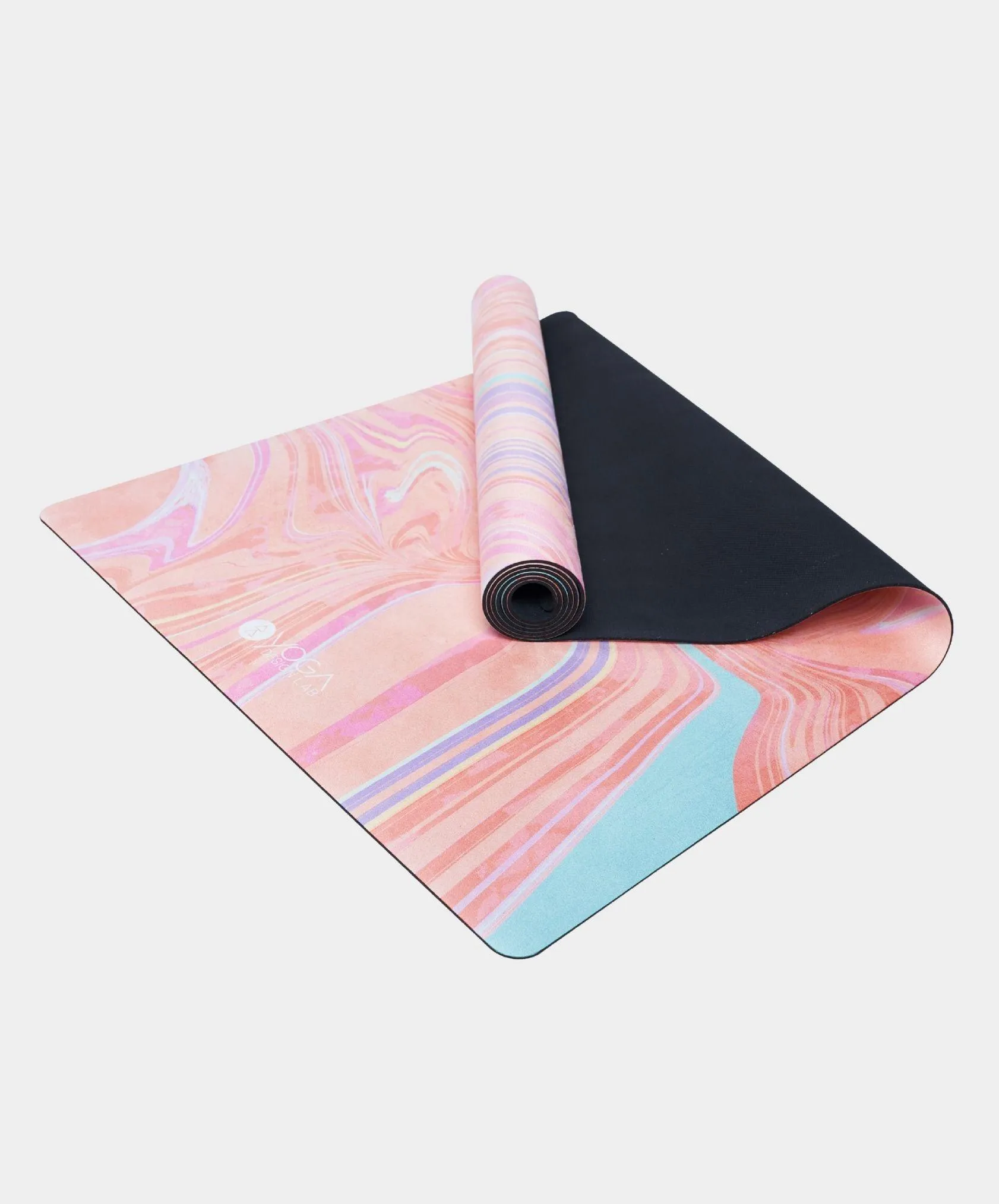 YDL Combo Yoga Mat - 2-in-1 (Mat   Towel) - Best For Hot Practices