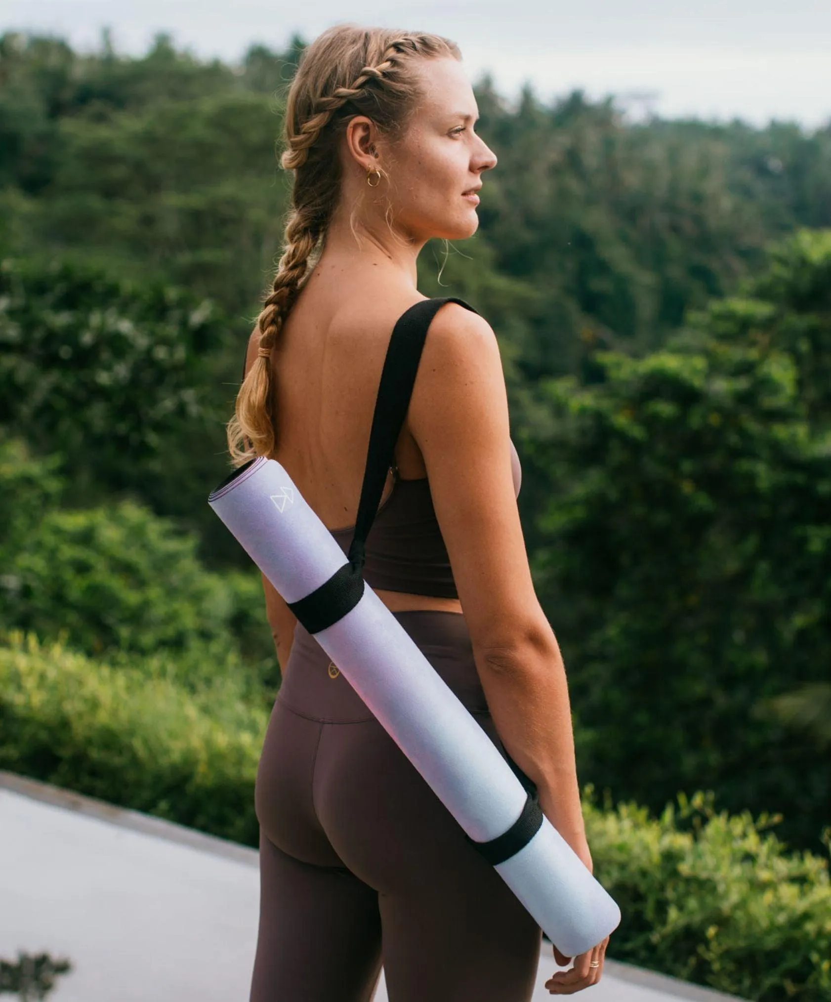 YDL Combo Yoga Mat - 2-in-1 (Mat   Towel) - Best For Hot Practices