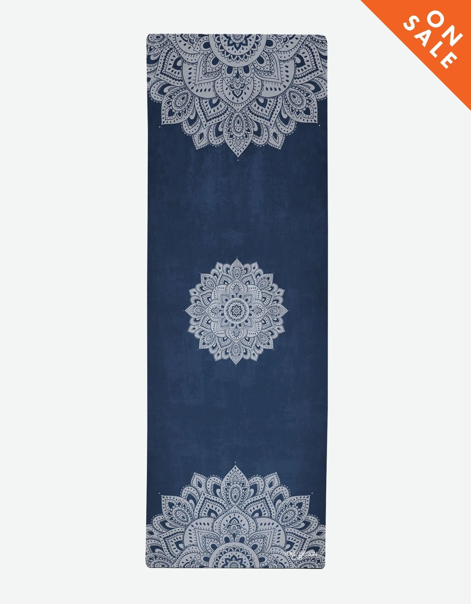 YDL Combo Yoga Mat - 2-in-1 (Mat   Towel) - Best For Hot Practices