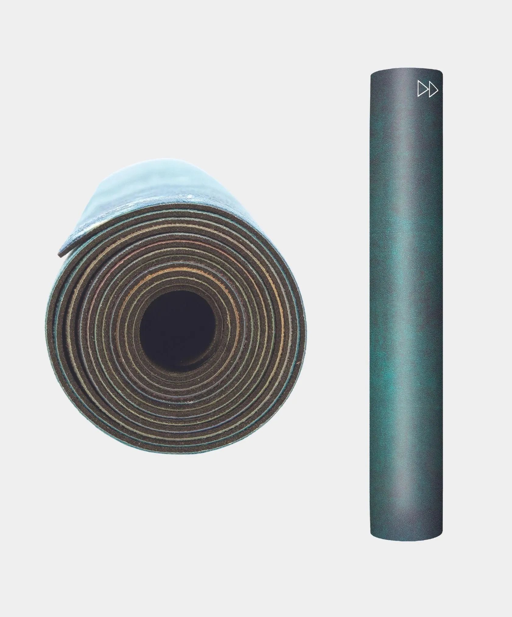 YDL Combo Yoga Mat - 2-in-1 (Mat   Towel) - Best For Hot Practices