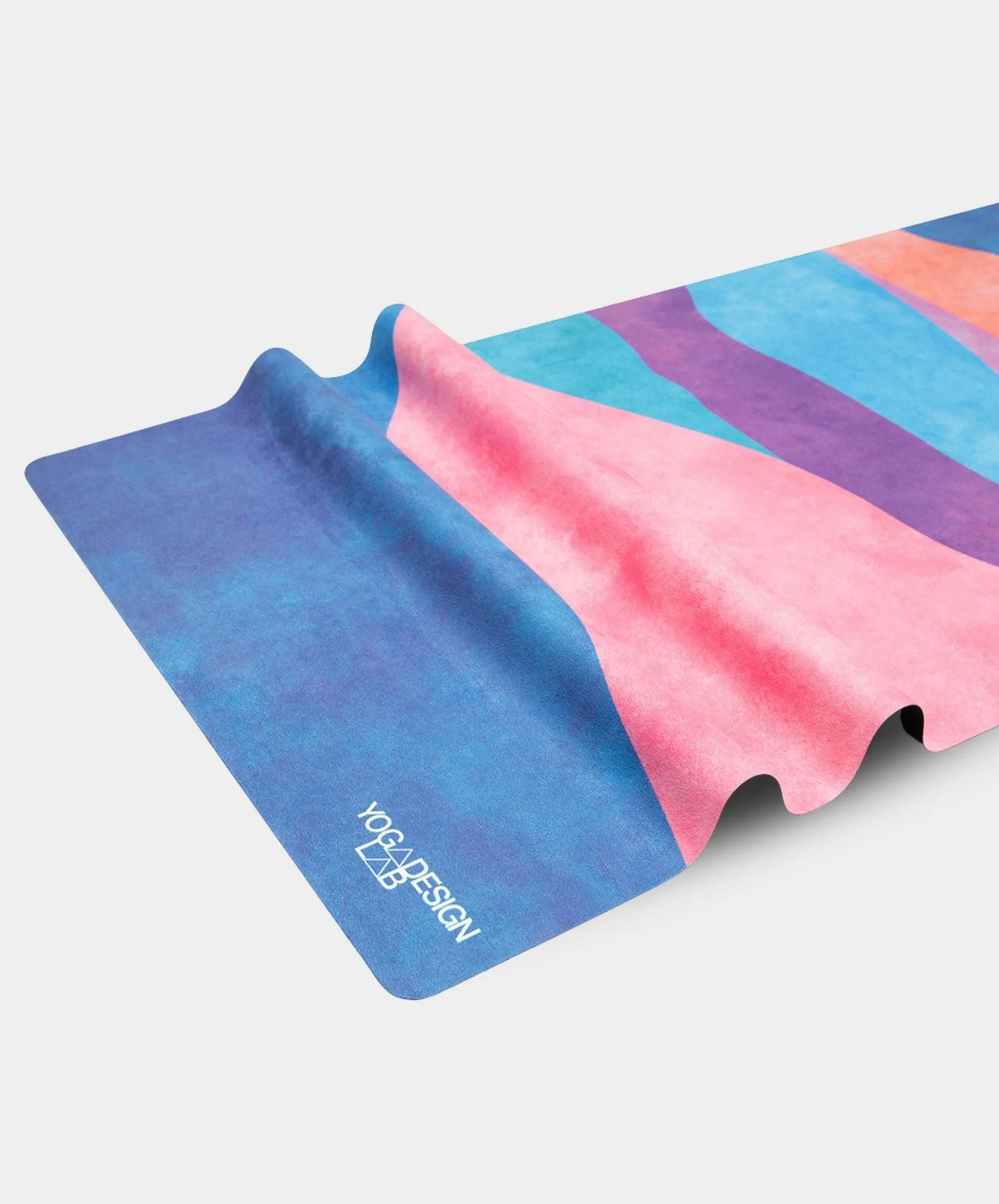 YDL Combo Yoga Mat - 2-in-1 (Mat   Towel) - Best For Hot Practices