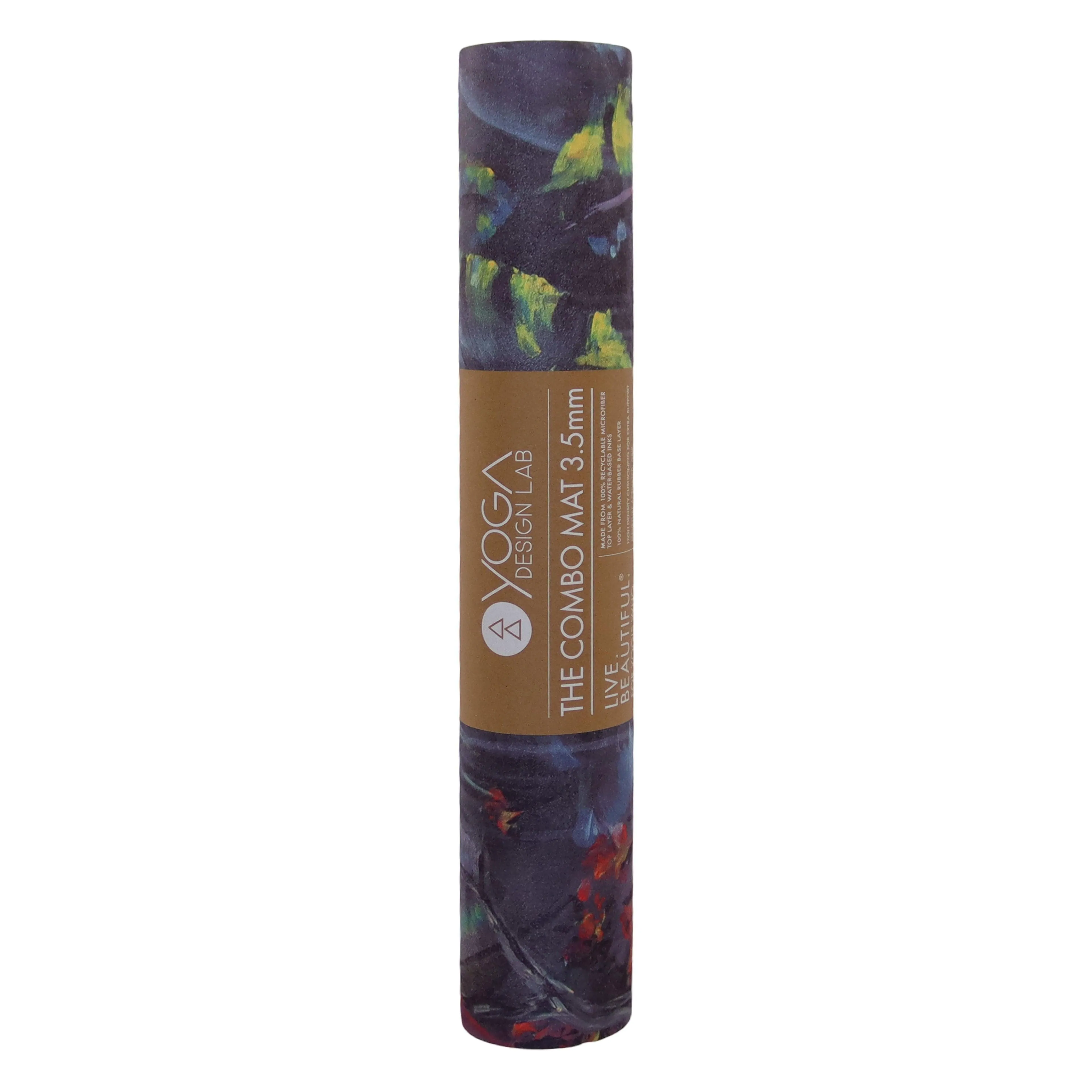 YDL Combo Yoga Mat - 2-in-1 (Mat   Towel) - Best For Hot Practices