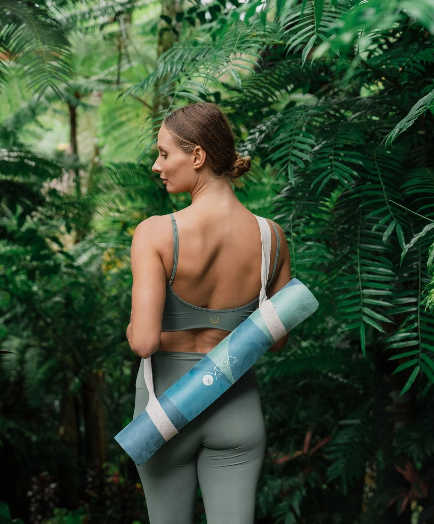 YDL Combo Yoga Mat - 2-in-1 (Mat   Towel) - Best For Hot Practices