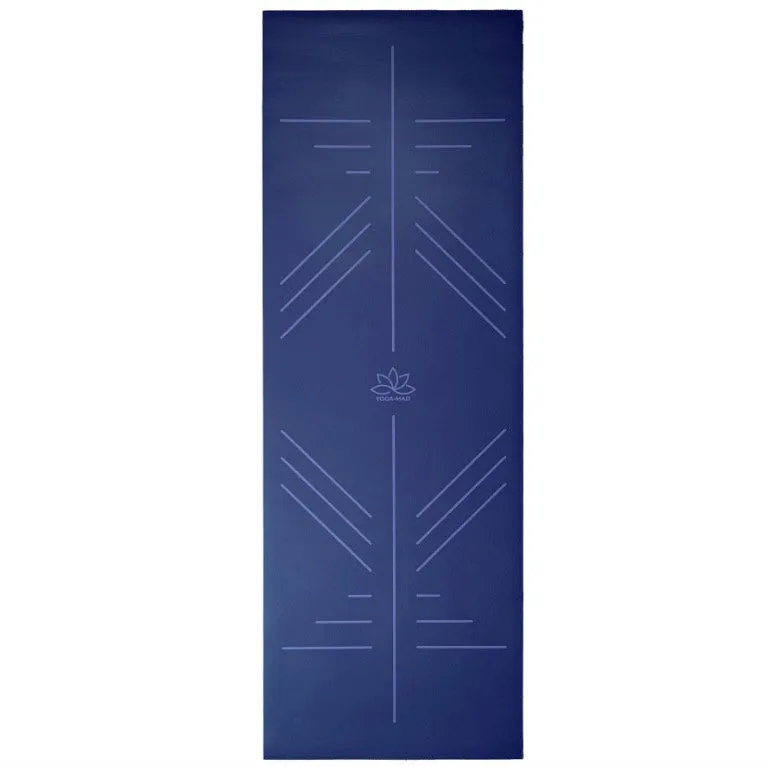 Yoga Mad SureGrip Eco Alignment Yoga Mat - 4mm