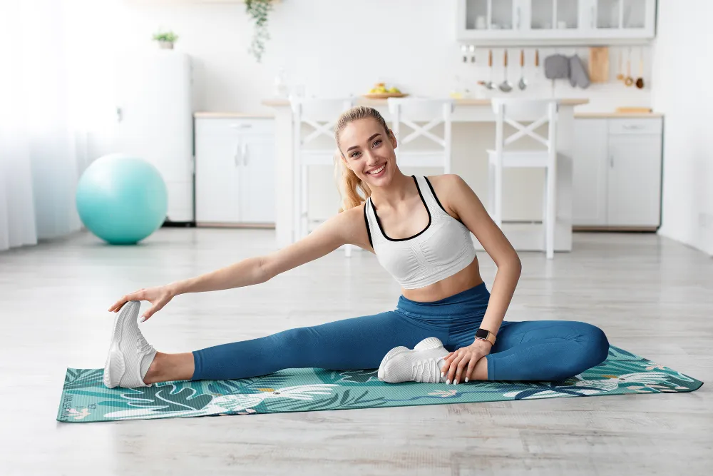 Yoga Mat | 6mm Thick | Birds | Non-Slip | Eco Friendly | Yune Yoga | Cacadus