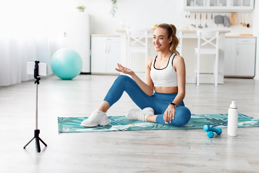 Yoga Mat | 6mm Thick | Birds | Non-Slip | Eco Friendly | Yune Yoga | Cacadus
