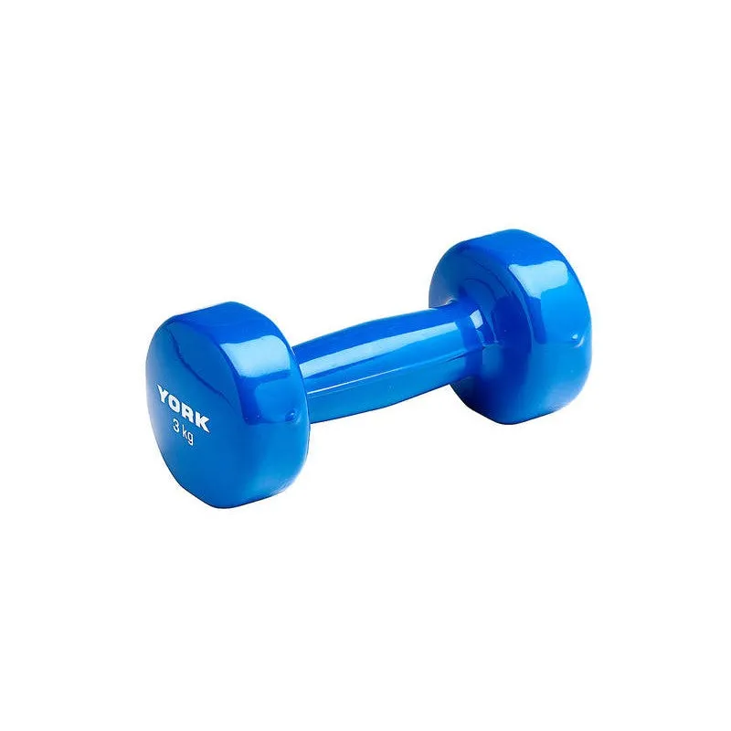 York Vinyl Dipped Dumbbell