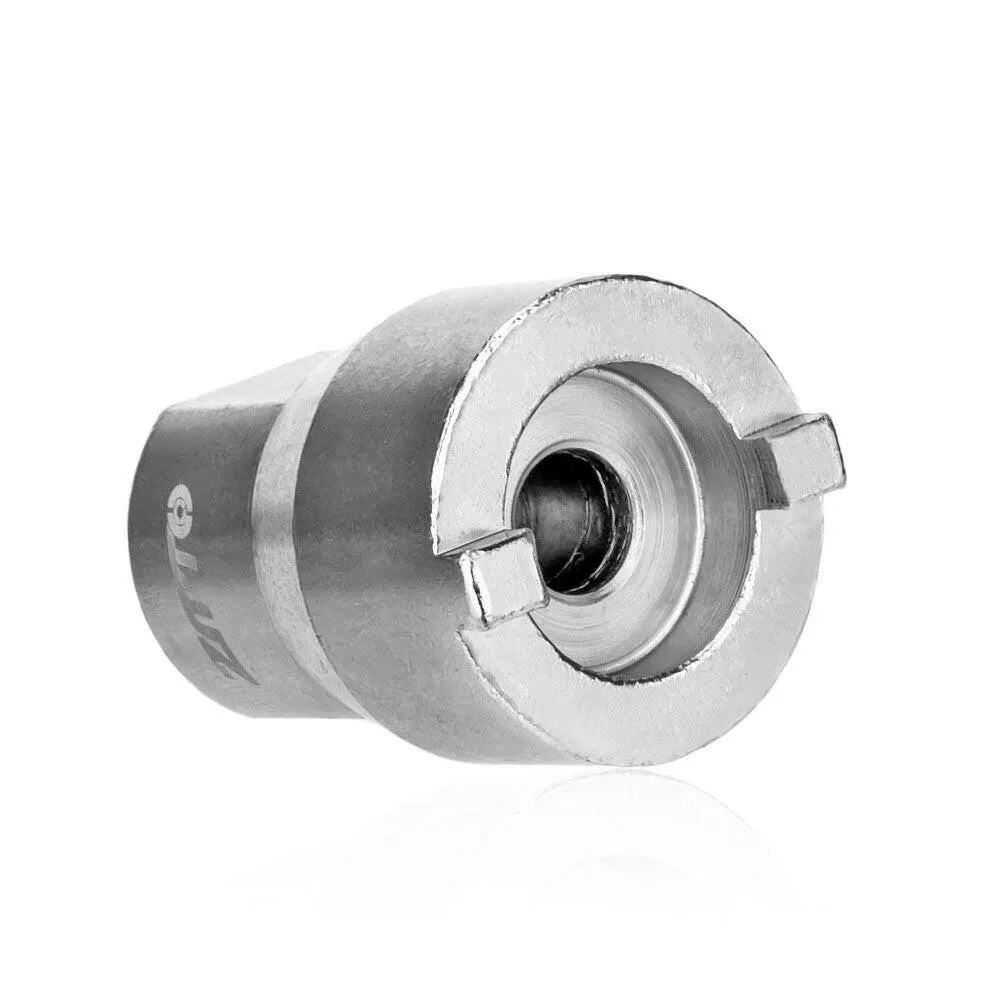 ZTTO Bicycle Free Hub Tool Stainless Steel Mountain Road Bike Freehubs Body Remover Tower Base Install Disassemble Tool with Sleeve